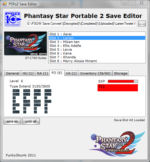 Release] PSPo2se Save Editor v0.1 PSP   - The Independent Video  Game Community